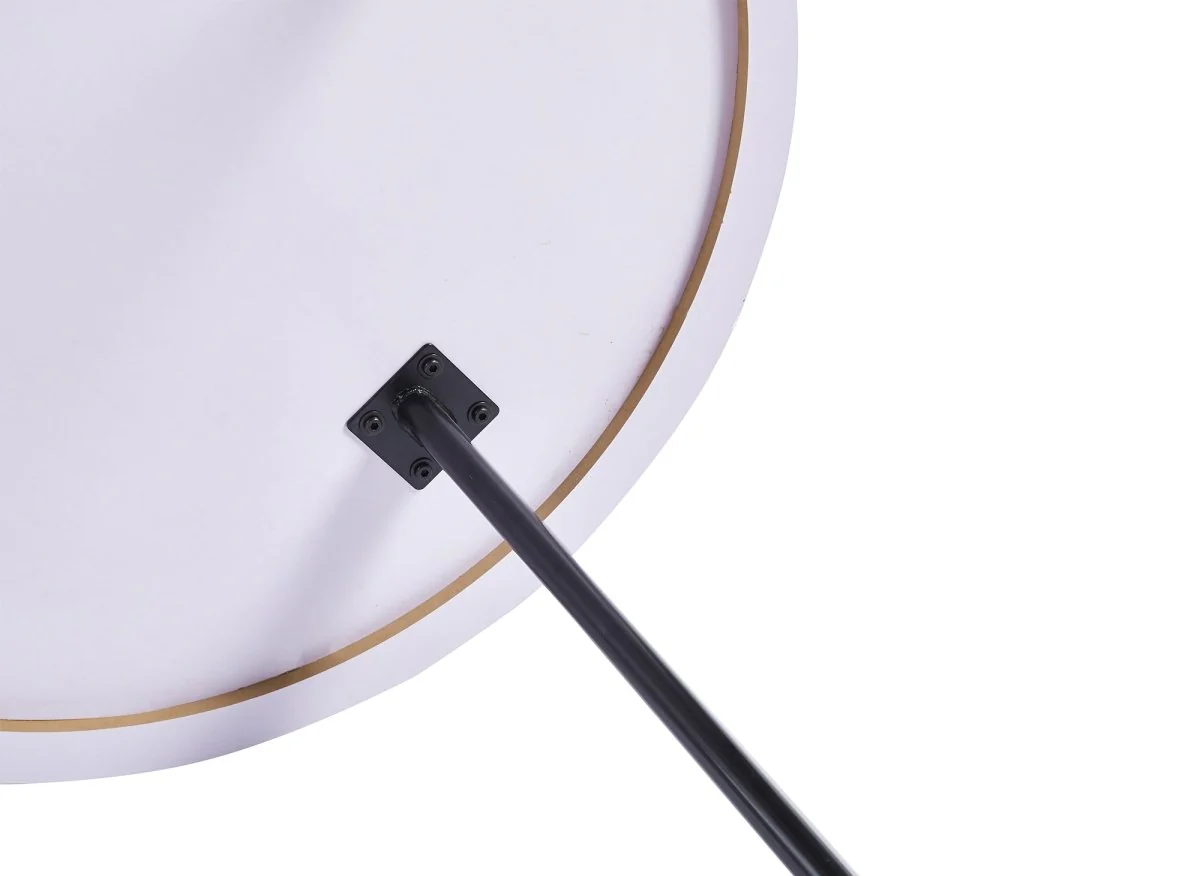 Ensemble table à manger en bois gris clair avec 4 tabourets gris IRINA - Image 8